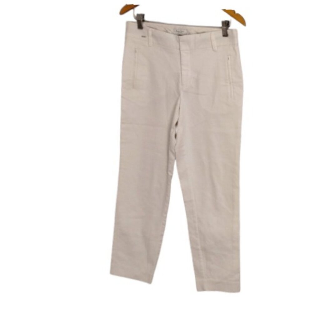 Part Two ivory white capri pants size M